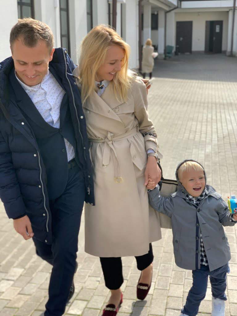 Андрей Пекуров с семьей