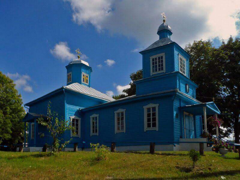 Деревня Кривчицы, Увазнасенская церковь