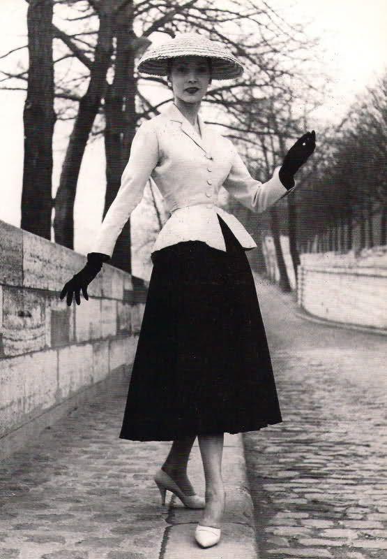 мода 40-х Диор